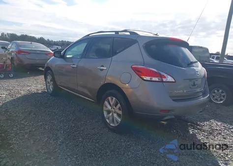 2012 Nissan Murano Sv from USA, damaged, VIN JN8AZ1MU3CW114092